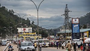Driving in rwanda